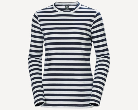 Тельняшка HH Wmn Arctic Ocean Long-Sleeve Cotton (Женский; S; Navy Stripe)